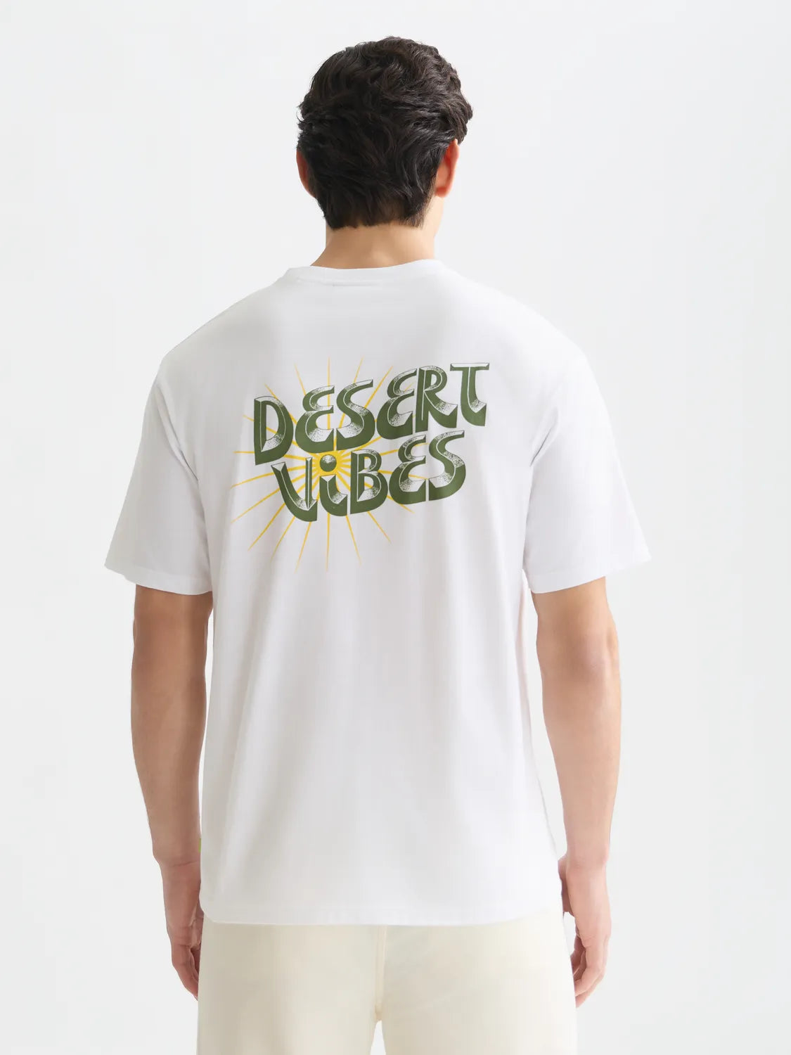 Front And Back Artwork Relaxed-Fit T-Shirt