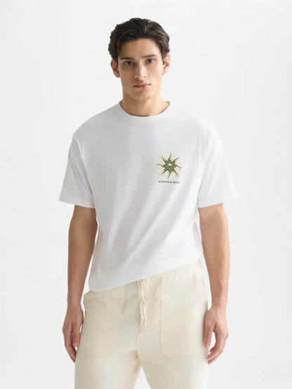 Front And Back Artwork Relaxed-Fit T-Shirt