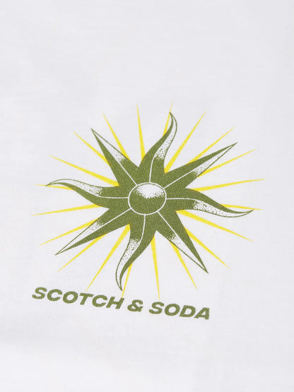 Front And Back Artwork Relaxed-Fit T-Shirt