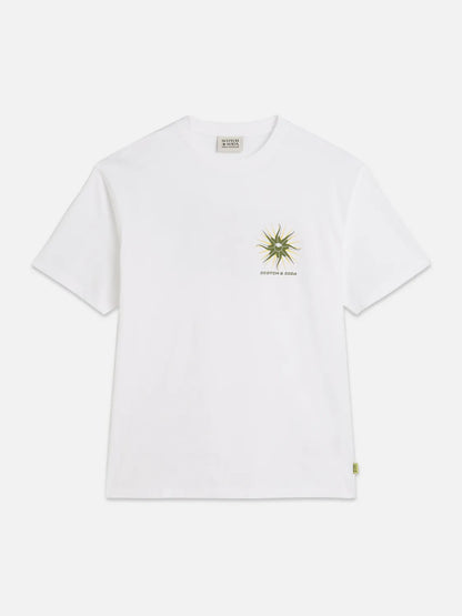Front And Back Artwork Relaxed-Fit T-Shirt