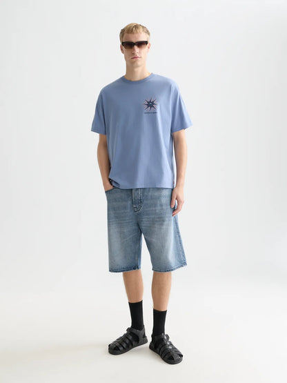 Front And Back Artwork Relaxed-Fit T-Shirt