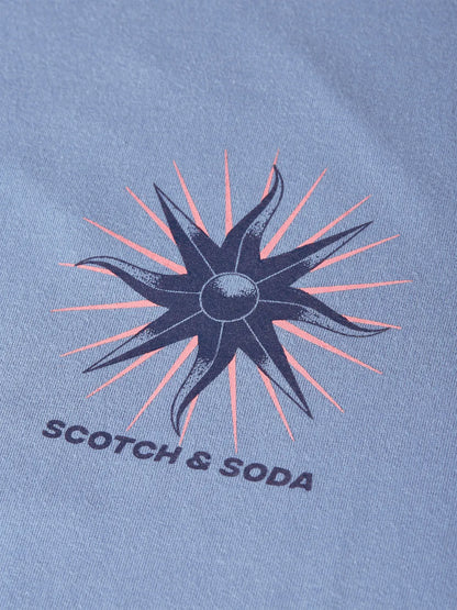 Front And Back Artwork Relaxed-Fit T-Shirt