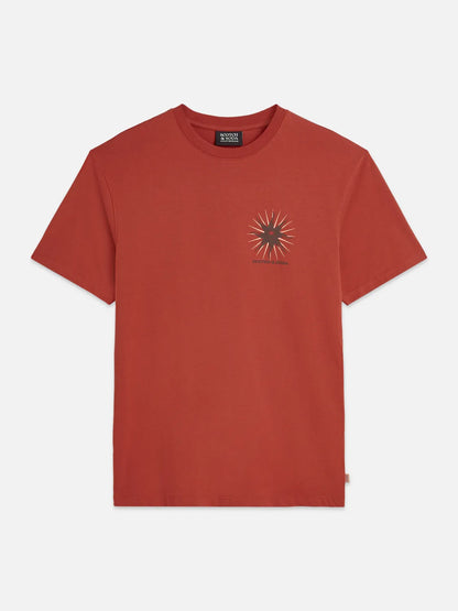 Front And Back Artwork Relaxed-Fit T-Shirt