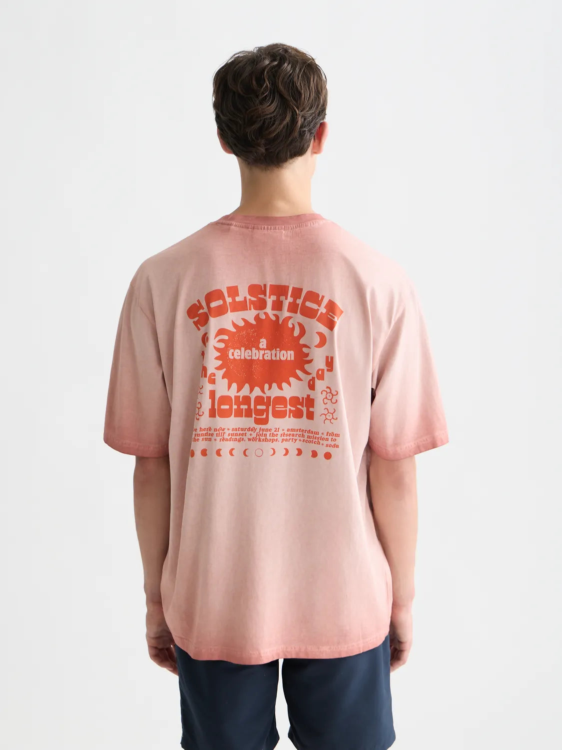 Front And Back Artwork Loose-Fit T-Shirt
