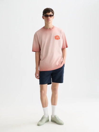 Front And Back Artwork Loose-Fit T-Shirt