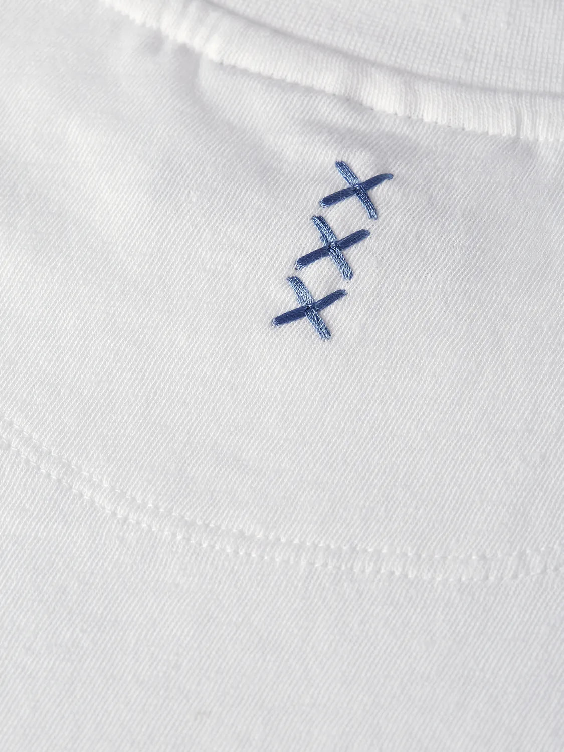 3 Crosses Cotton-Linen Regular-Fit T-Shirt