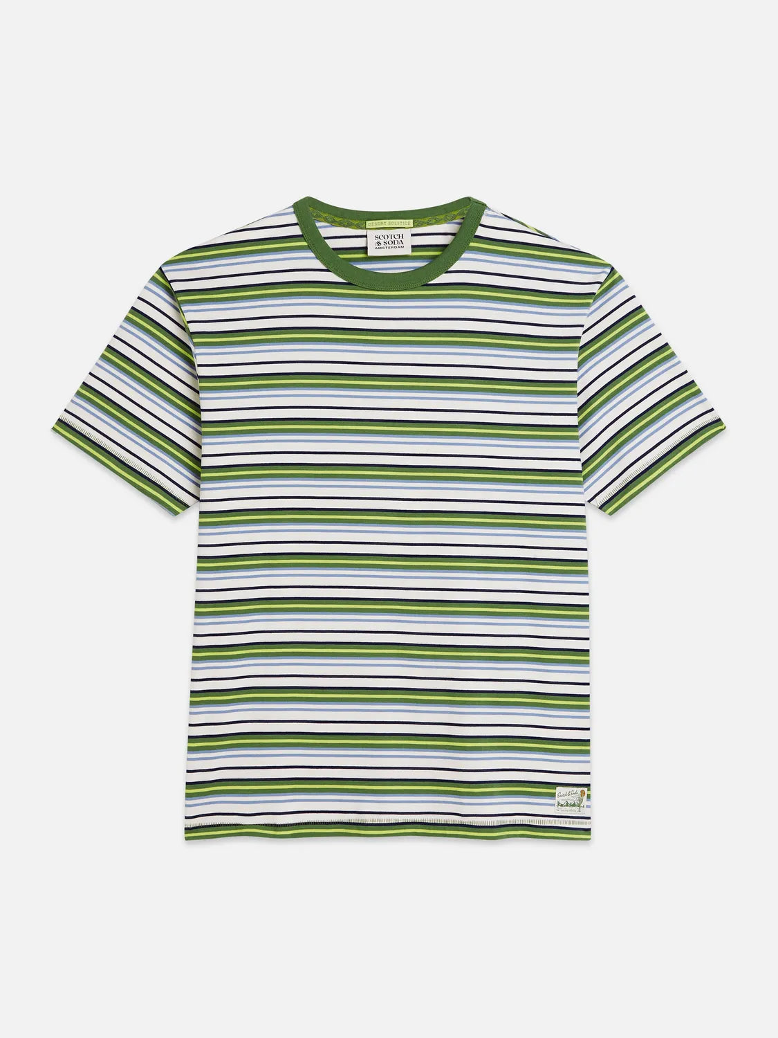 Relaxed-Fit Yarn Dyed T-Shirt