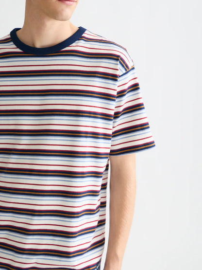Relaxed-Fit Yarn Dyed T-Shirt