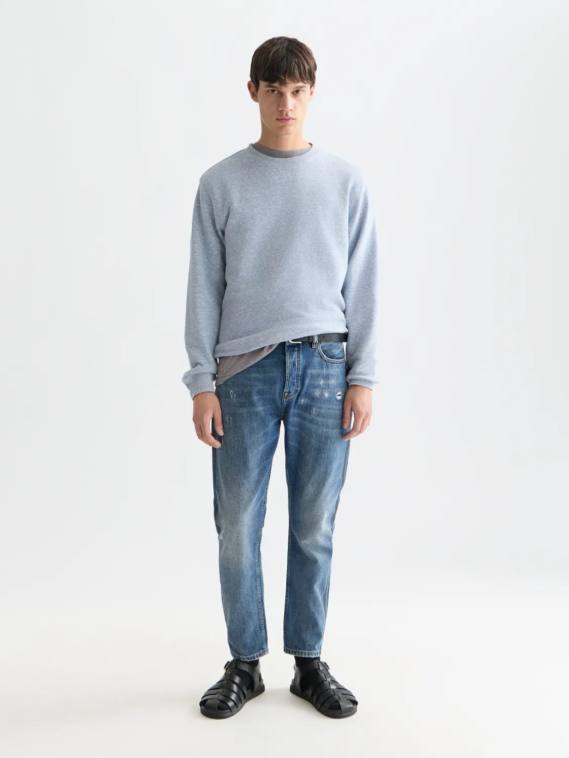 Melange Regular Fit Sweatshirt