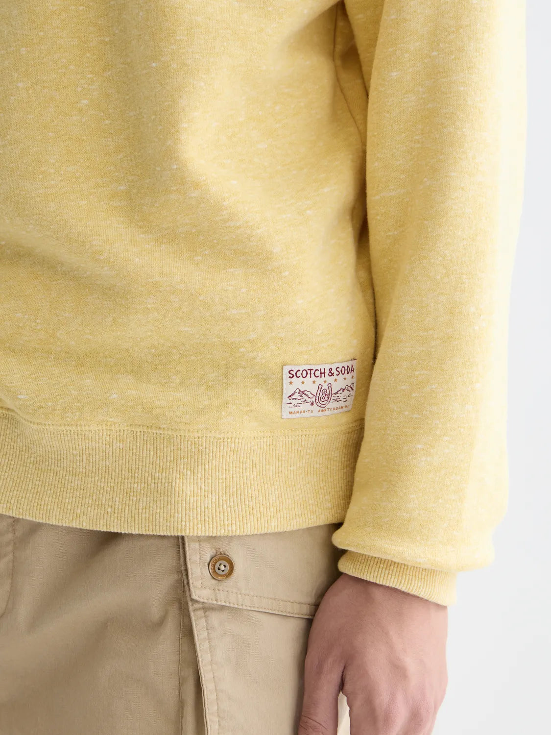 Melange Regular Fit Sweatshirt