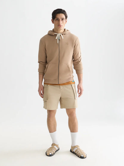 Logo Badge Regular-Fit Zip-Up Hoodie