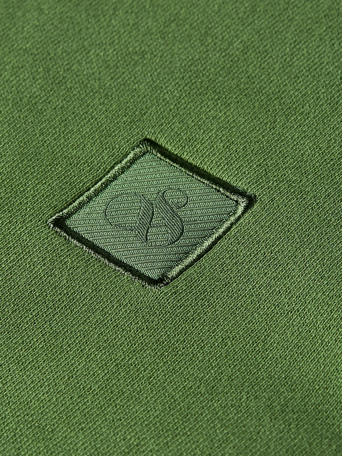 Logo Badge Regular Fit Zip-Up Hoodie