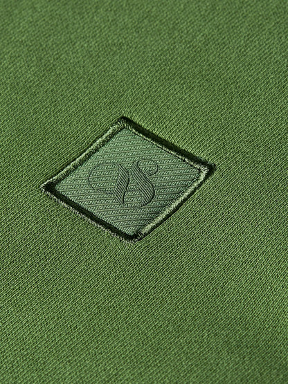 Logo Badge Regular Fit Zip-Up Hoodie