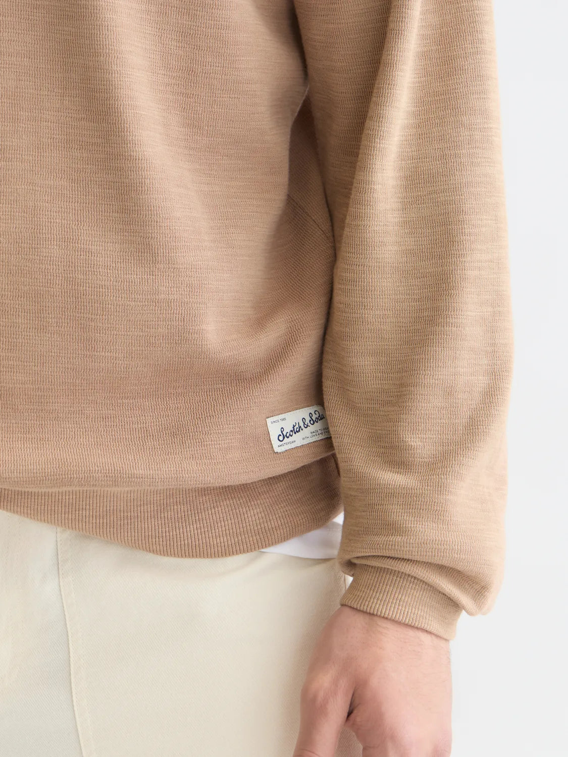 Garment Dyed Regular-Fit Sweatshirt
