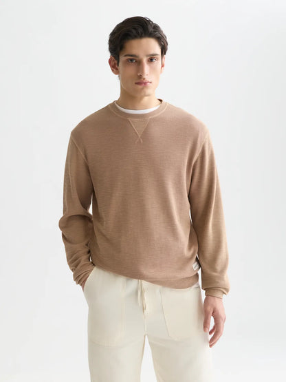Garment Dyed Regular-Fit Sweatshirt