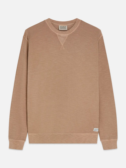 Garment Dyed Regular-Fit Sweatshirt