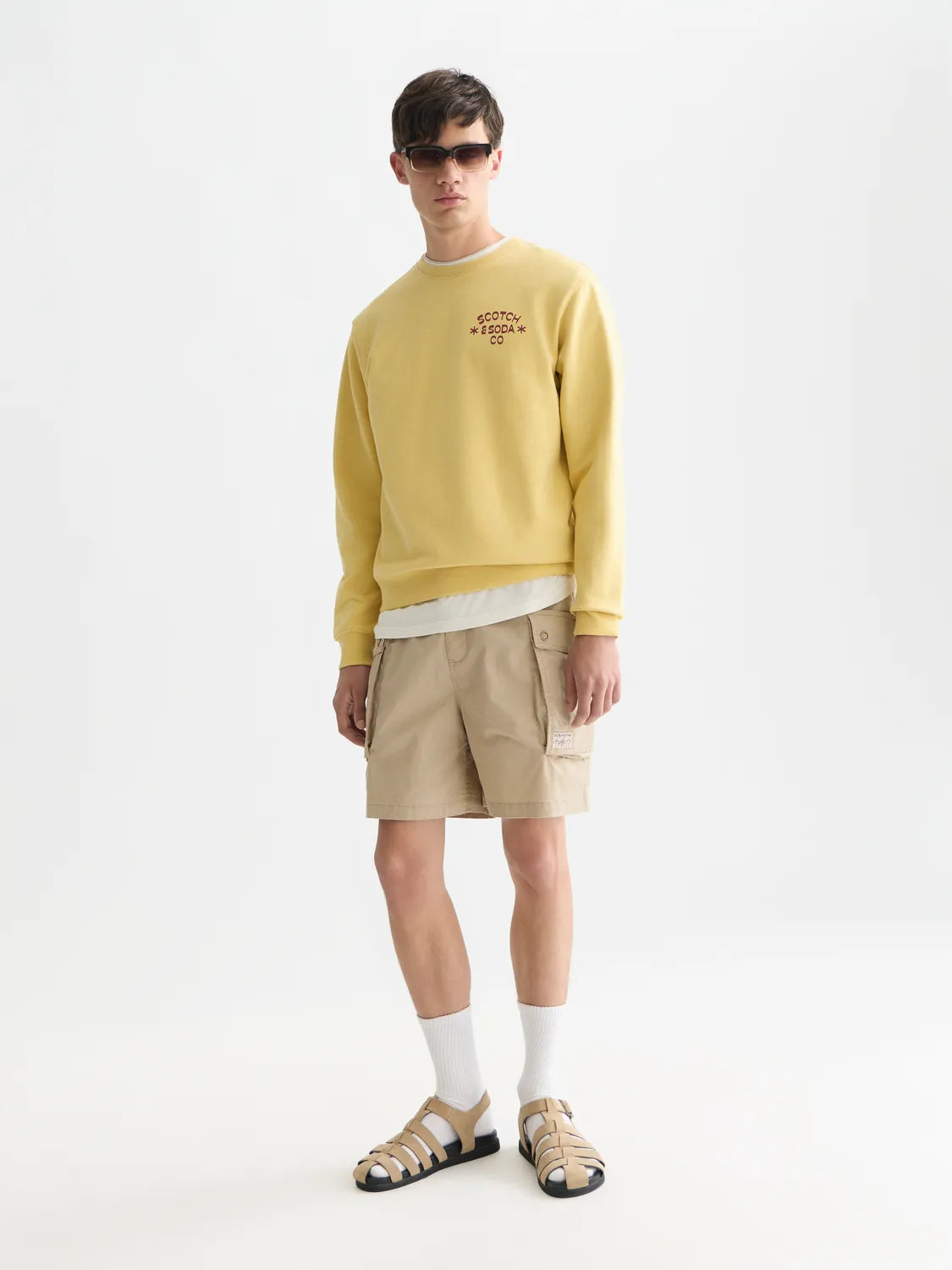 Left Chest Logo Regularfit Sweatshirt