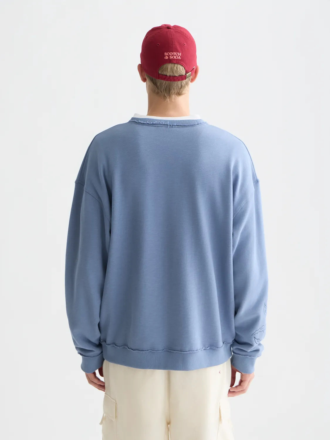 Embroidered Loose-Fit Sweatshirt