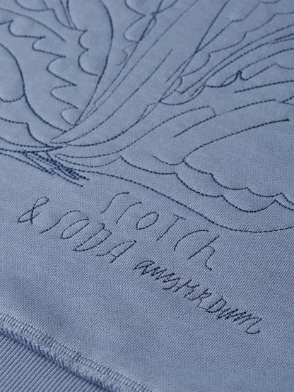 Embroidered Loose-Fit Sweatshirt