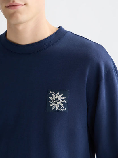 Back Artwork Relaxedfit Longsleeved Tshirt