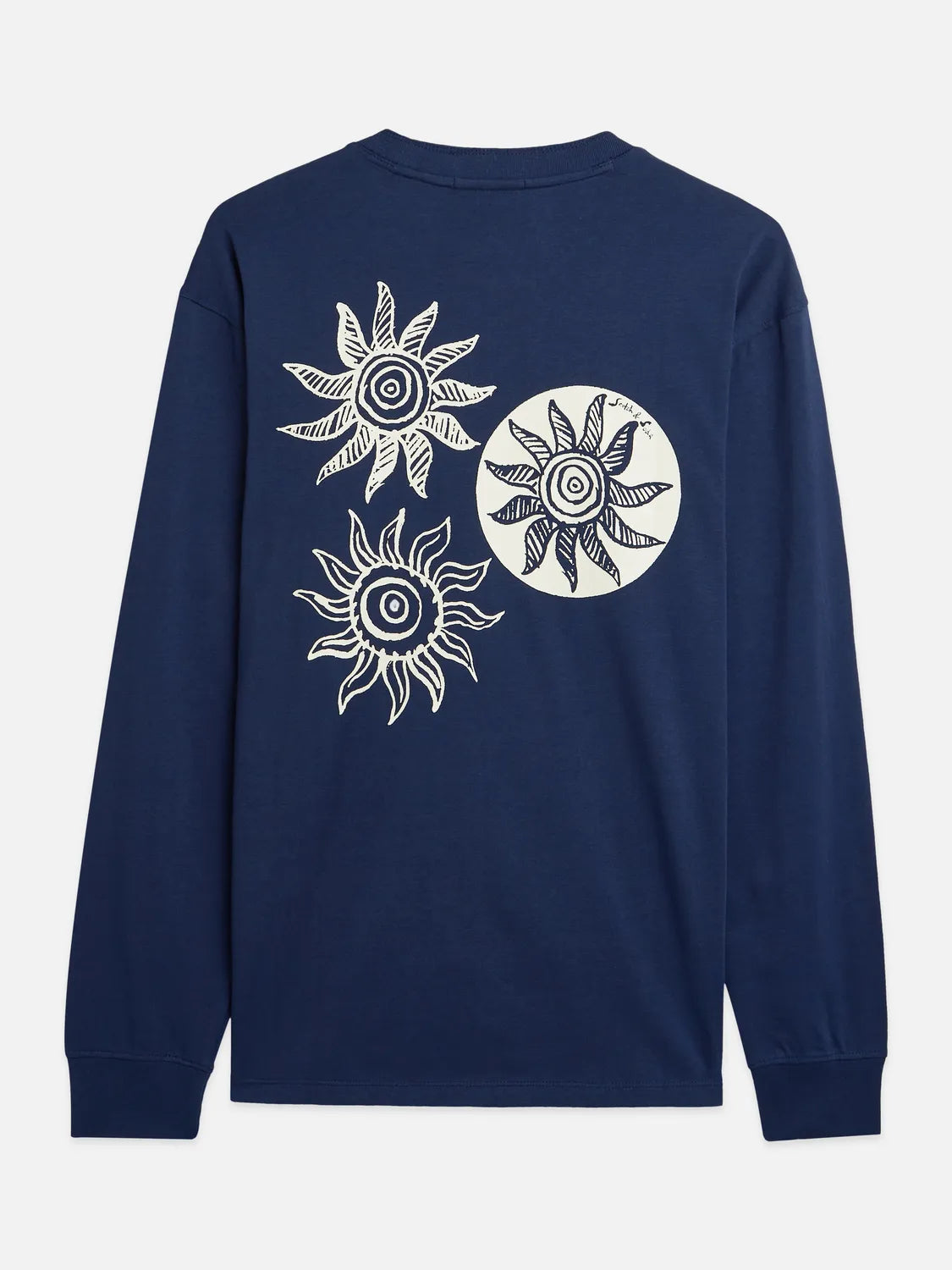 Back Artwork Relaxedfit Longsleeved Tshirt