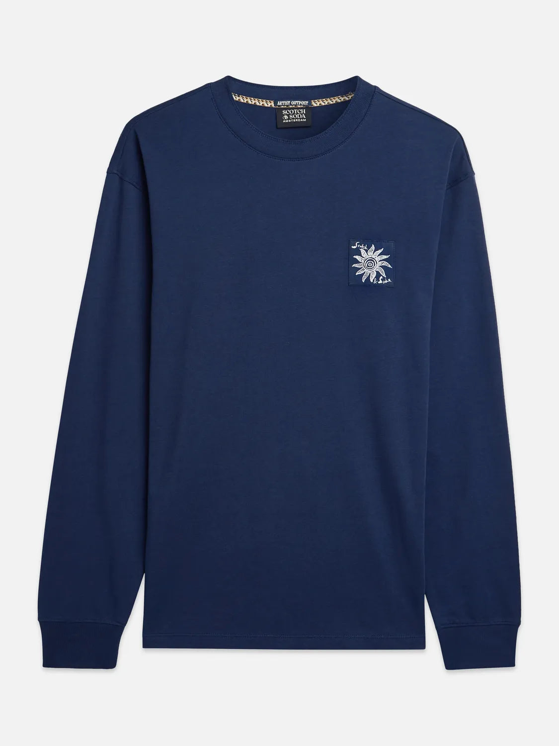 Back Artwork Relaxedfit Longsleeved Tshirt