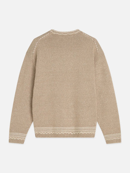 Loose-fit Jacquard Pullover