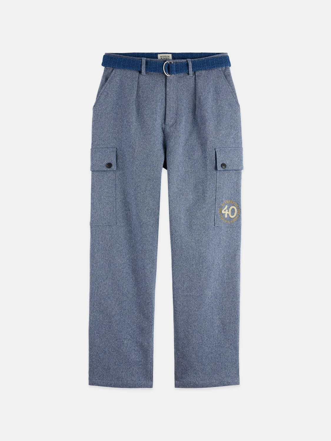 The 40th Anniversary Melange Loose Straight-Fit Cargo Pant