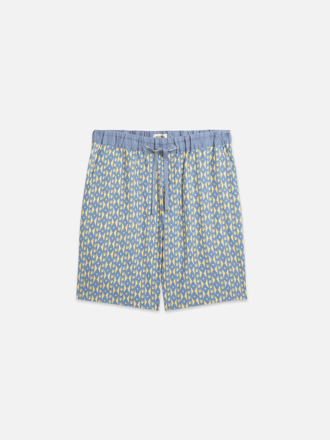 Fave Printed Linen Relaxed-Fit Bermuda Shorts