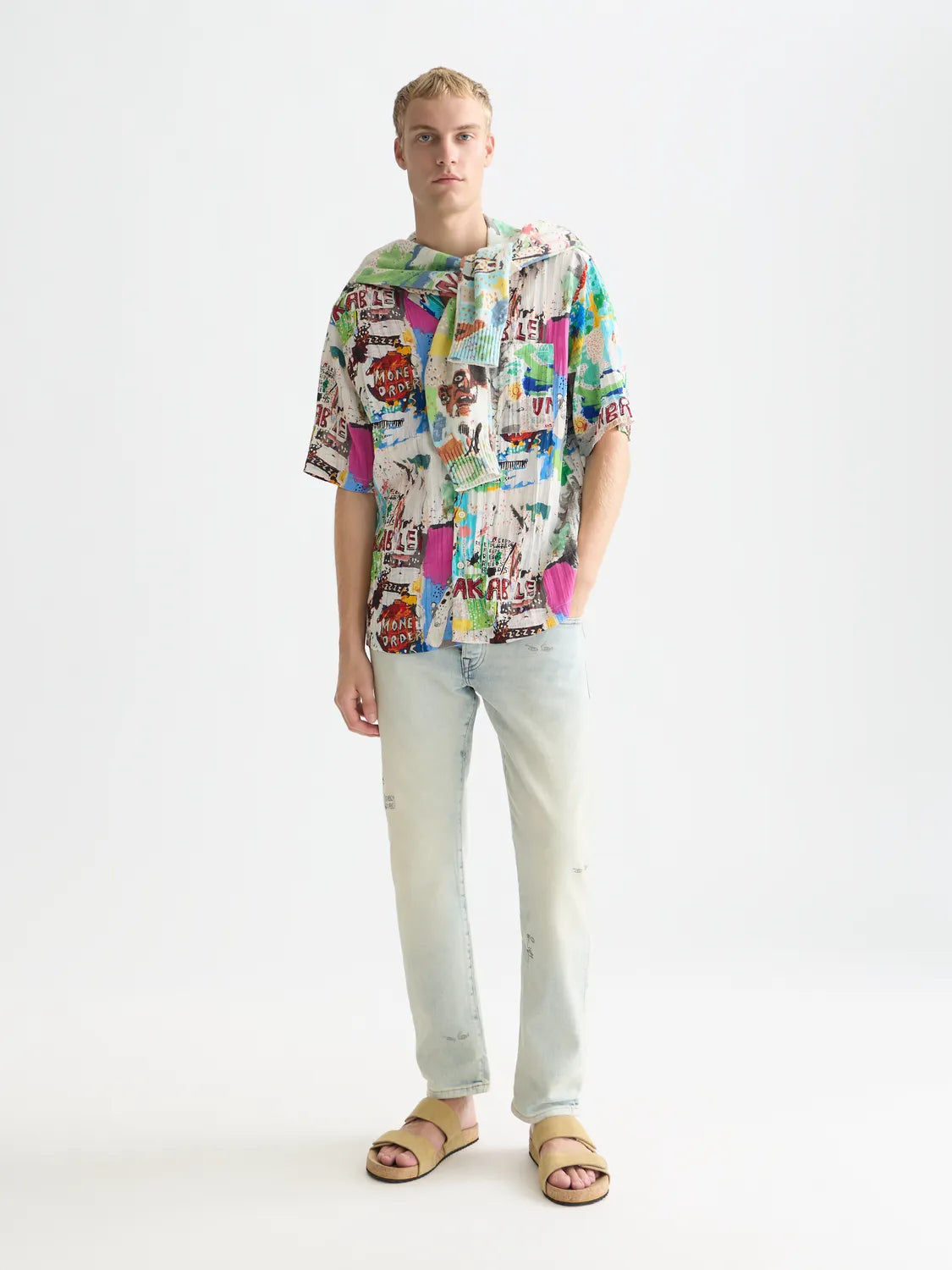 Scotch & Soda x Basquiat The Zee Straight-Fit Jeans