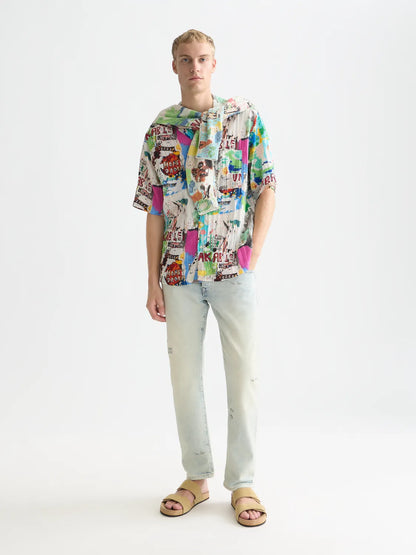 Scotch & Soda x Basquiat The Zee Straight-Fit Jeans