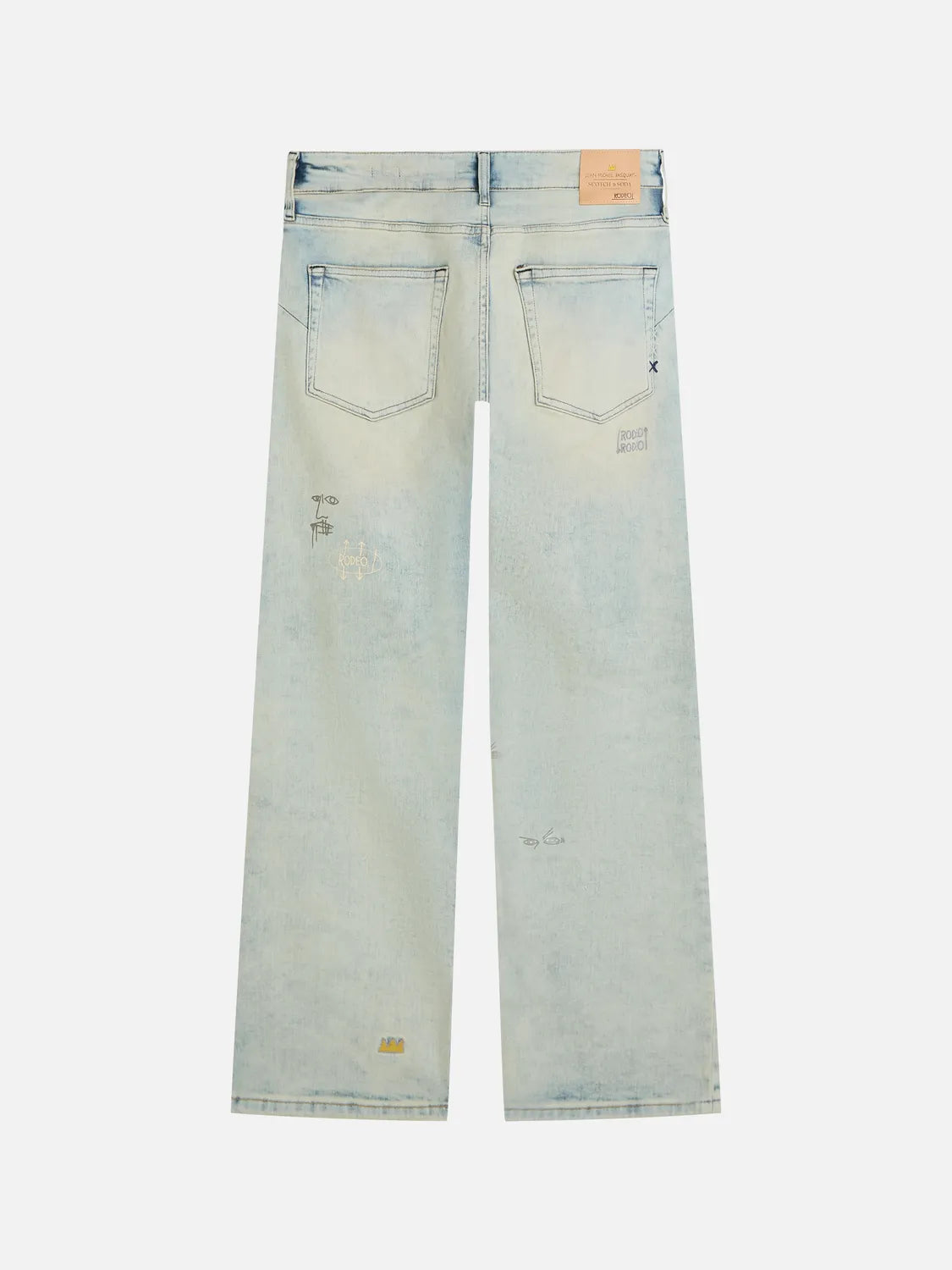 Scotch & Soda x Basquiat The Zee Straight-Fit Jeans