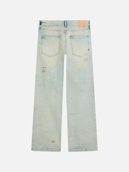 Scotch & Soda x Basquiat The Zee Straight-Fit Jeans