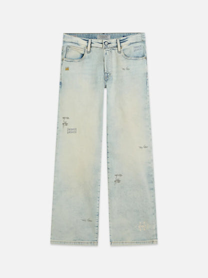 Scotch & Soda x Basquiat The Zee Straight-Fit Jeans