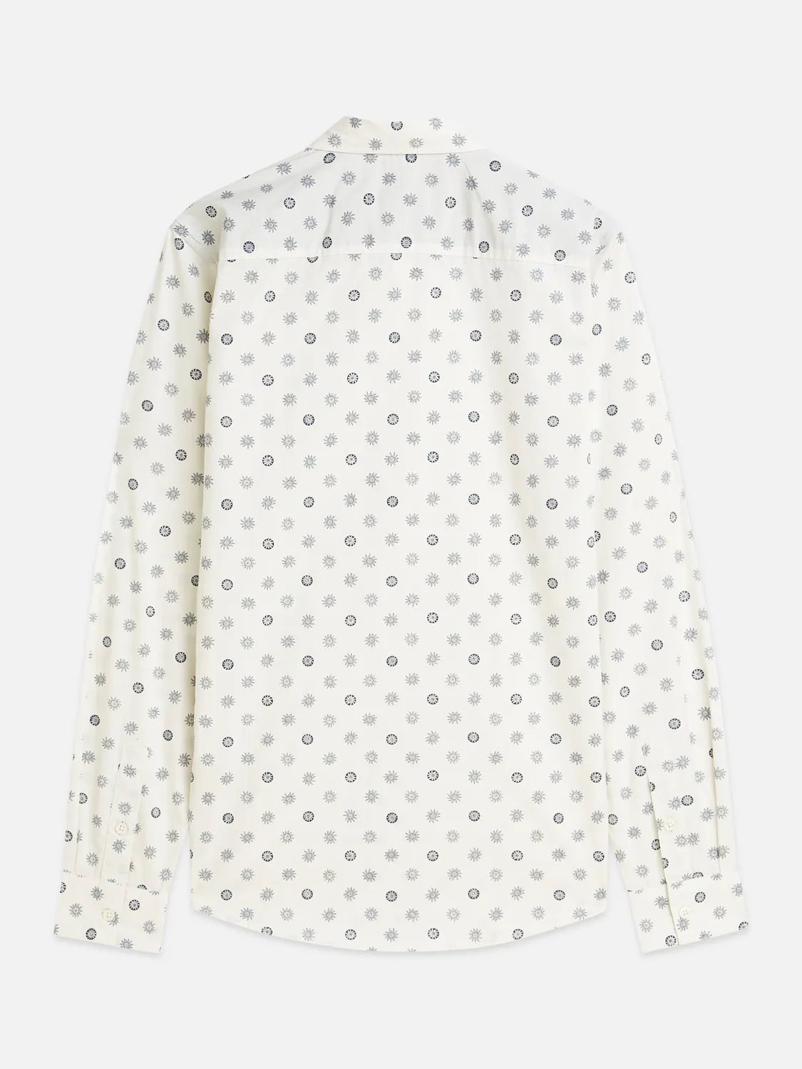 Microprint Poplin Slim-Fit Shirt