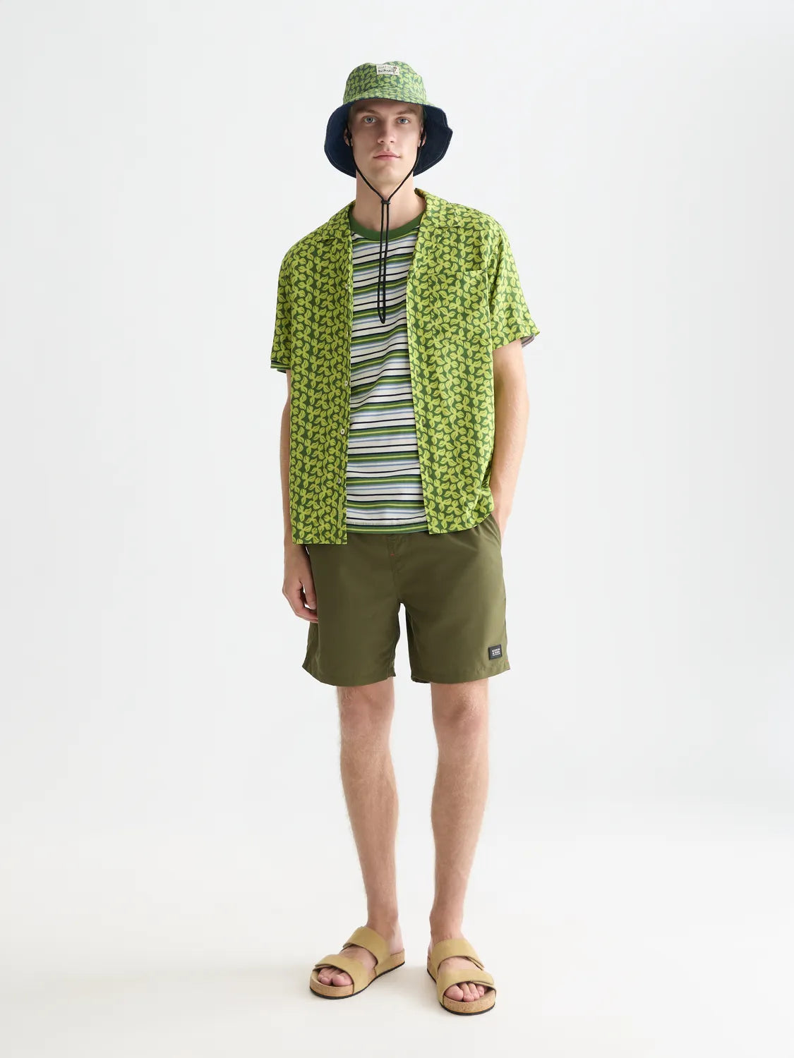 Printed Viscose Regular-Fit Shirt