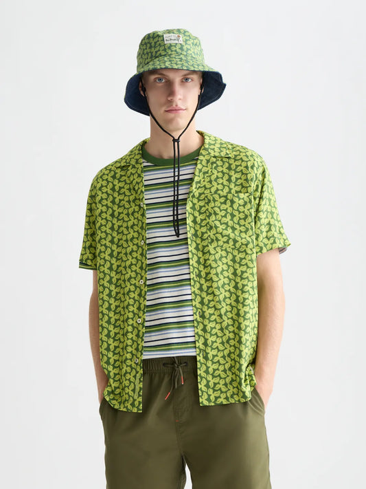 Printed Viscose Regular-Fit Shirt
