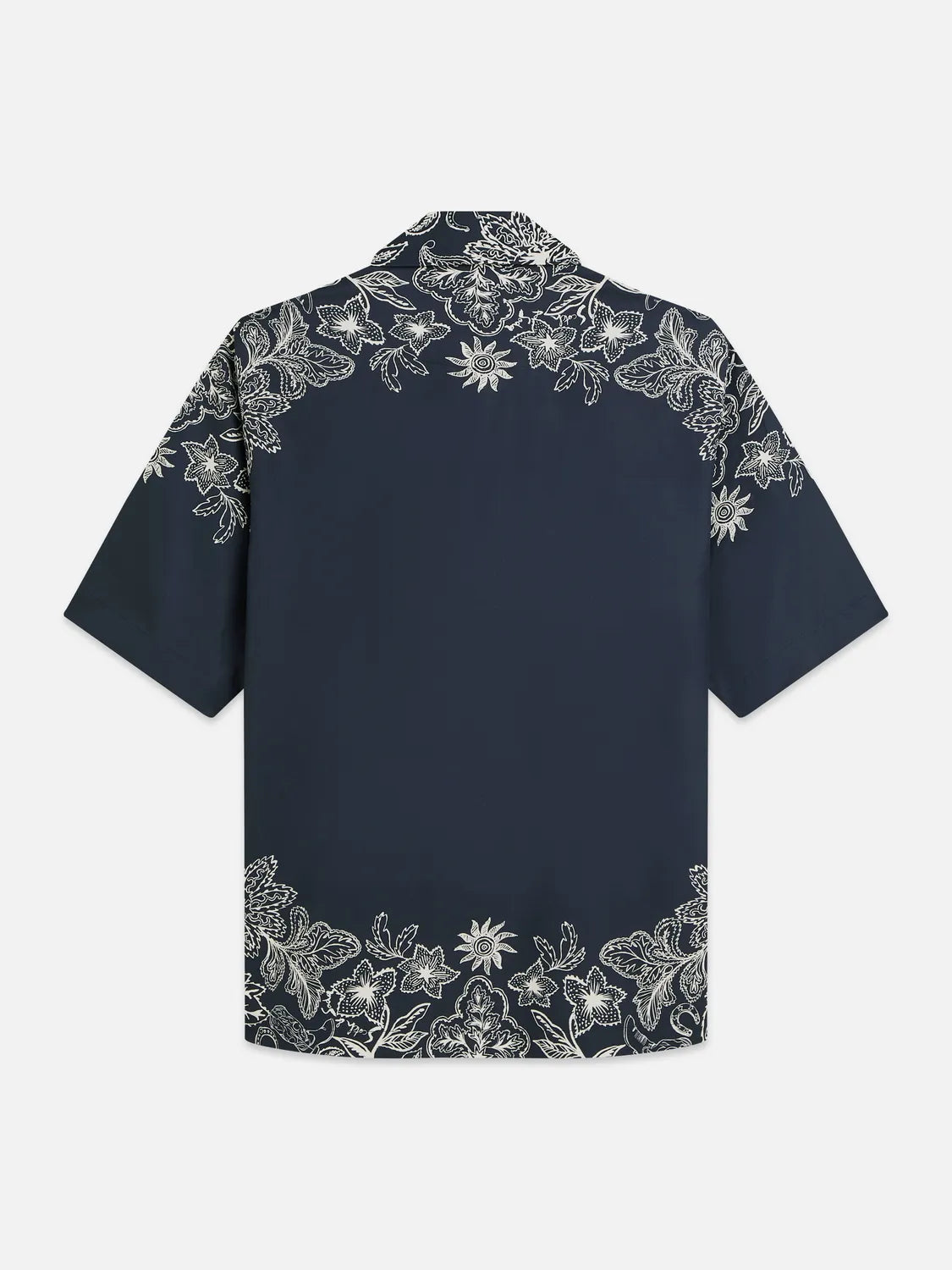 Printed Lyocell Short Sleeve Shirt