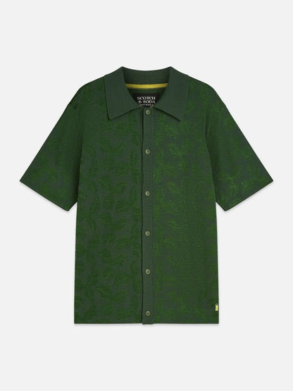 Knitted Short Sleeve Shirt