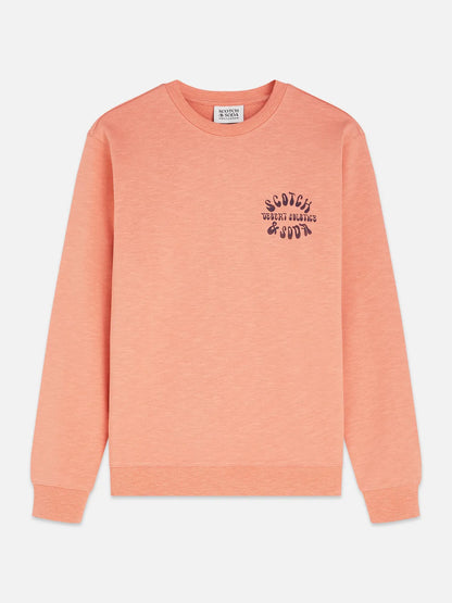 Left Chest Logo Regular-Fit Sweatshirt