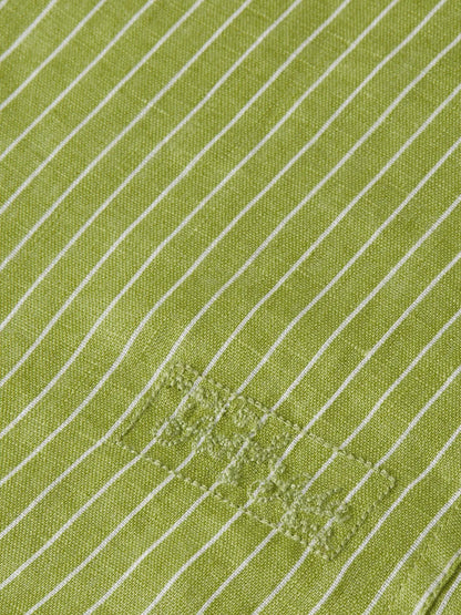 Linen Striped Regular-Fit Shirt