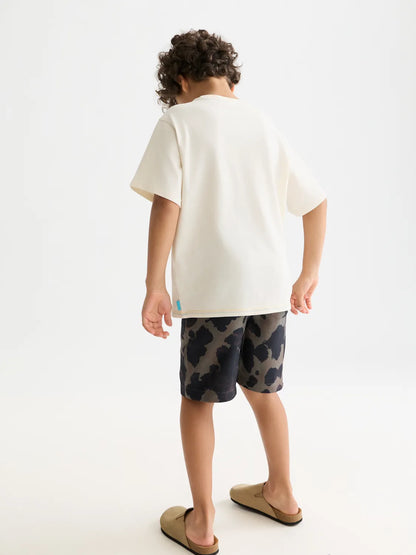 Boys' Front Artwork Relaxed-Fit T-Shirt