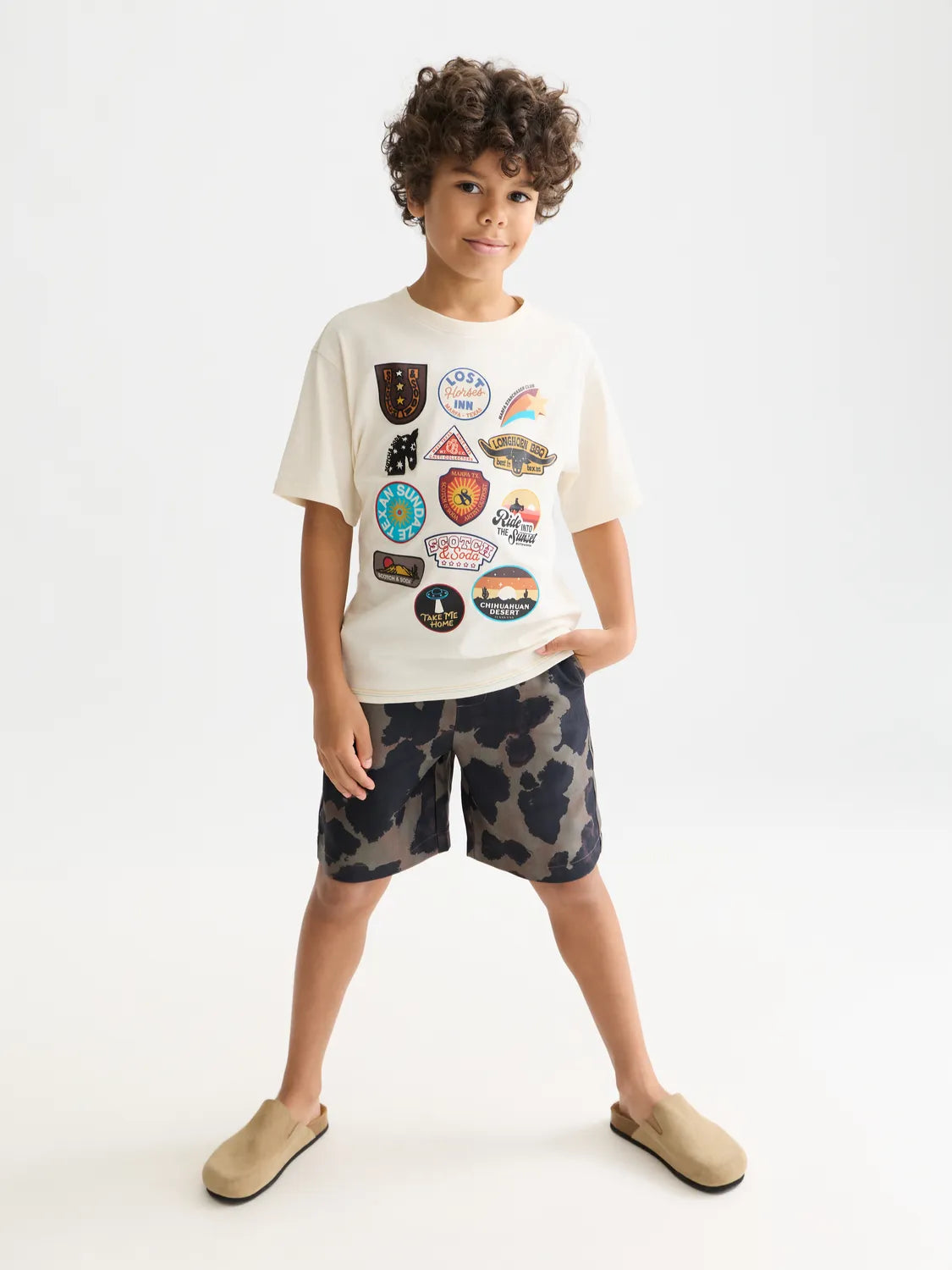 Boys' Front Artwork Relaxed-Fit T-Shirt