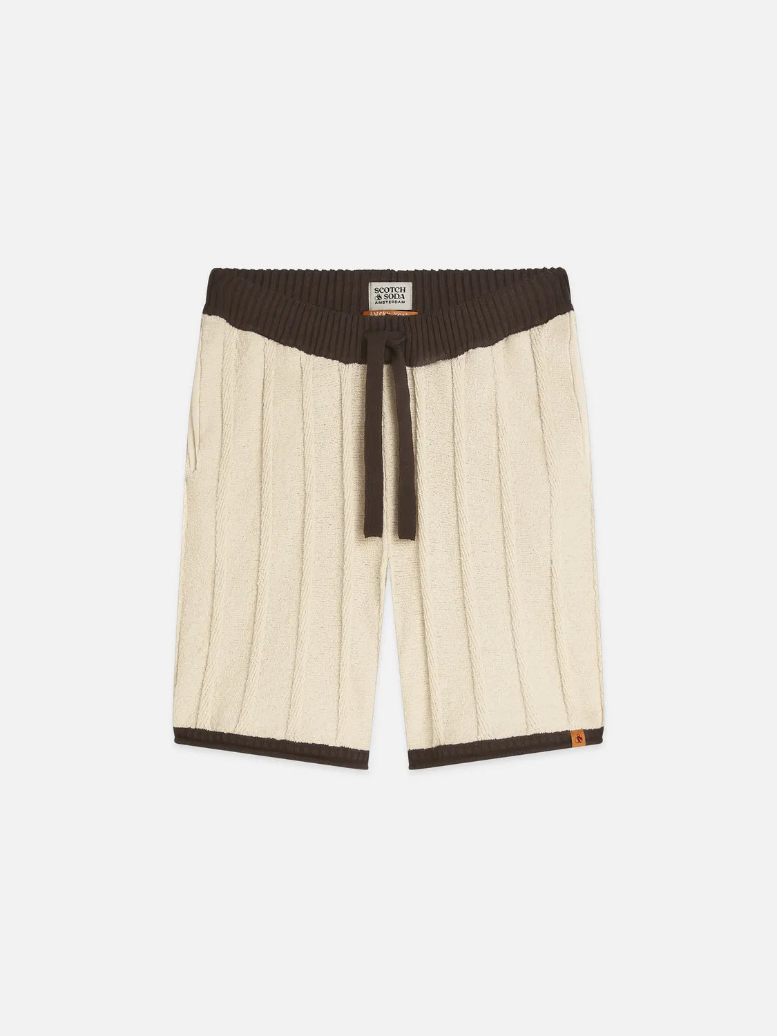 Structured Knitted Shorts