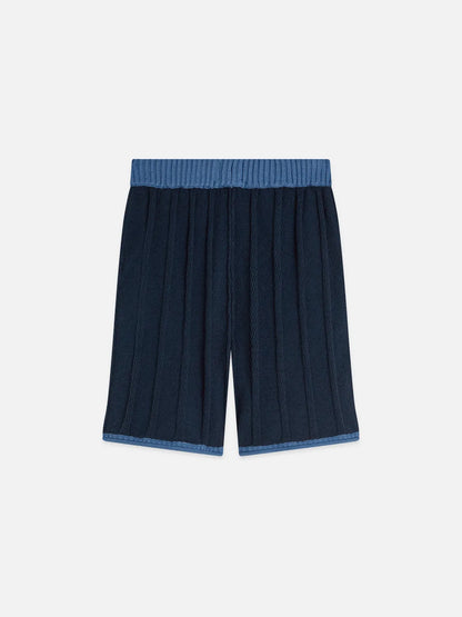 Structured Knitted Shorts