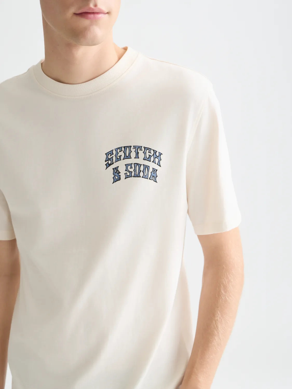 Front And Back Artwork Regular-Fit T-Shirt