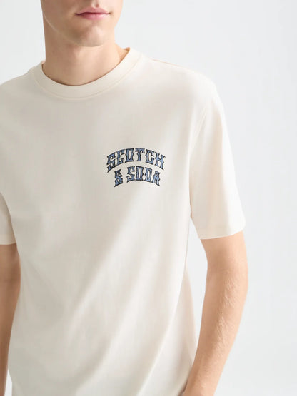 Front And Back Artwork Regular-Fit T-Shirt