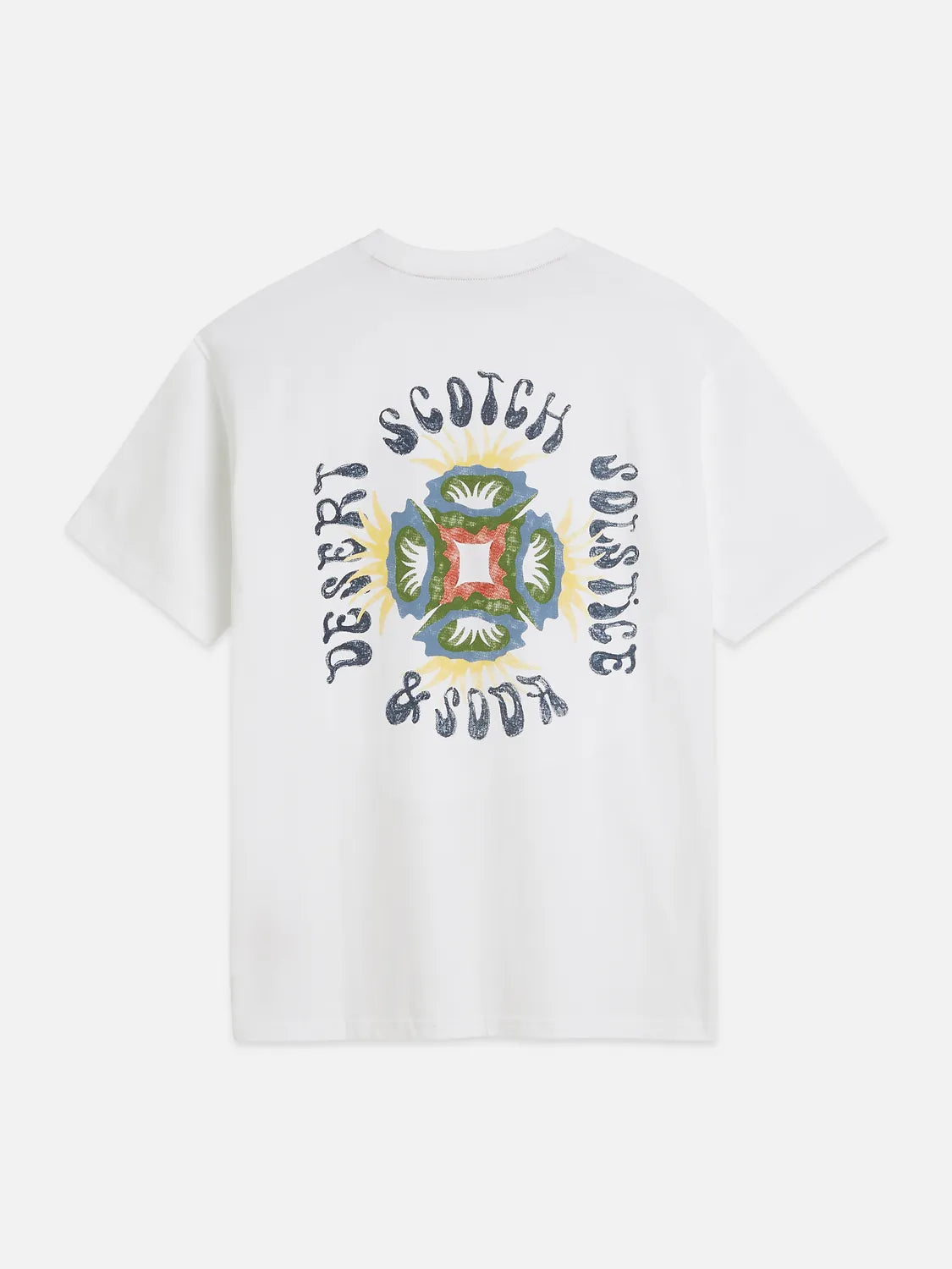 Front And Back Artwork Relaxed-Fit T-Shirt