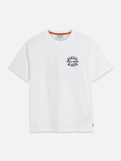 Front And Back Artwork Relaxed-Fit T-Shirt