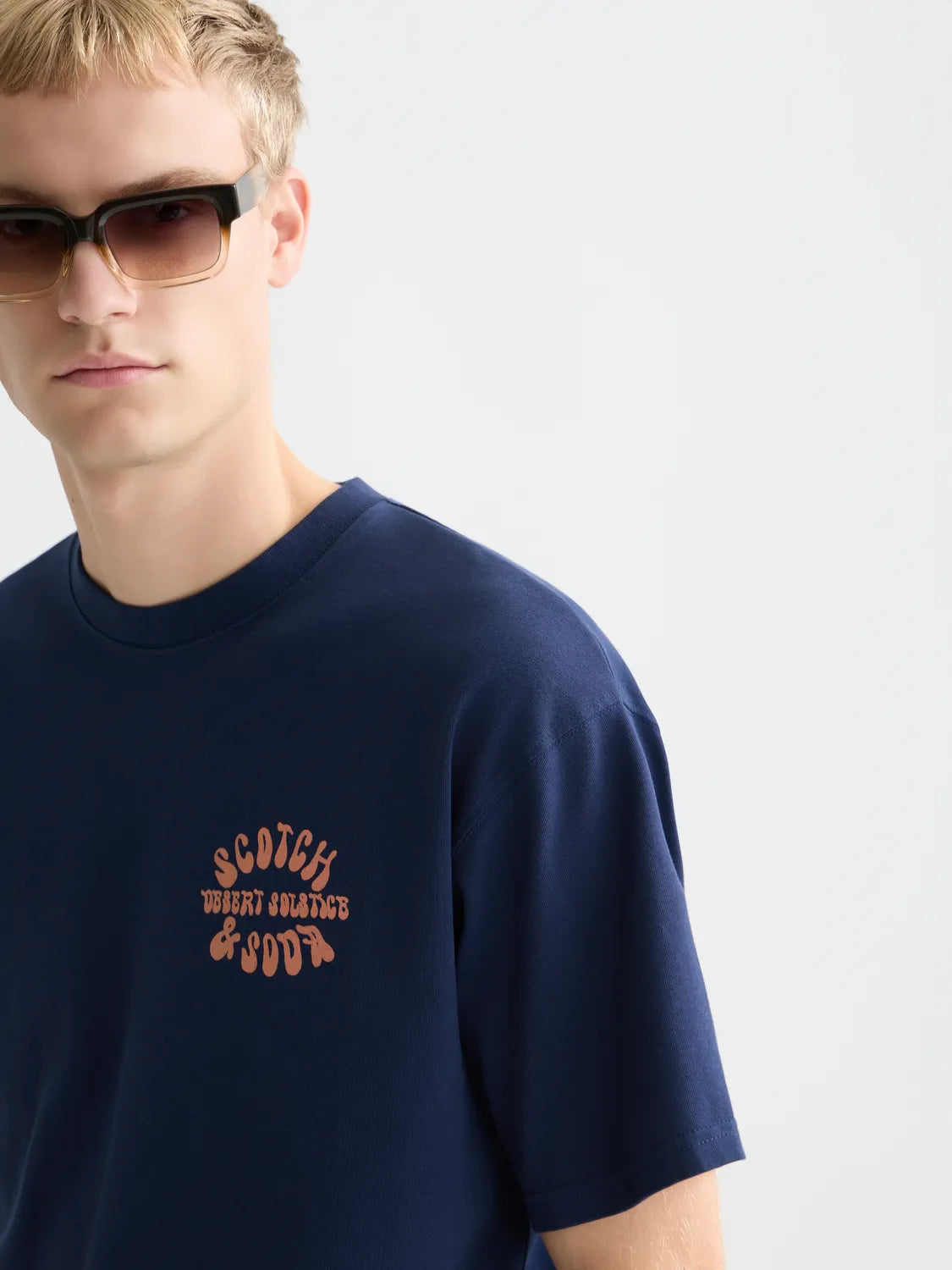 Front And Back Artwork Relaxed-Fit T-Shirt